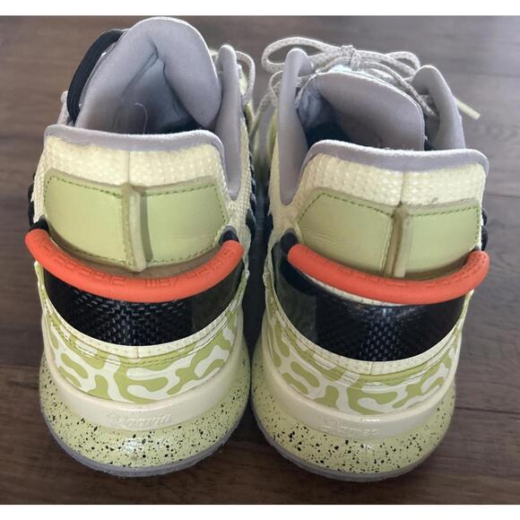 Li Ning WOW7 Way Of Wade 7 Mustard Size 12 Dwyane Wade Yellowish Green NICE! - Picture 4 of 12